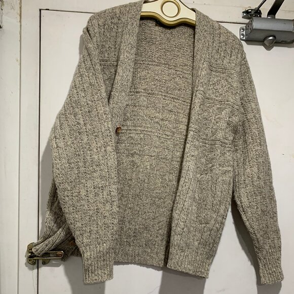 VINTAGE TUNDRA WARM KNITTED WOOL SWEATER CARDIGANS SIZE XL - Picture 7 of 10